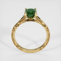 1.85 Ct. Green Sapphire Ring, 18K Yellow Gold 3