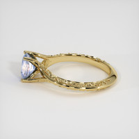 1.22 Ct. Bi Color Sapphire Ring, 18K Yellow Gold 4