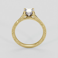 1.14 Ct. Bi Color / Parti Sapphire Ring, 18K Yellow Gold 3