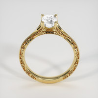 1.27 Ct. White Sapphire Ring, 18K Yellow Gold 3