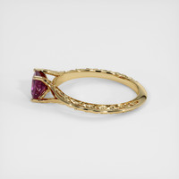 0.81 Ct. Sapphire Ring, 18K Yellow Gold 4