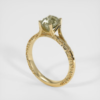 2.58 Ct. Sapphire Ring, 18K Yellow Gold 2