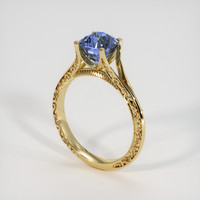 2.24 Ct. Sapphire Ring, 18K Yellow Gold 2