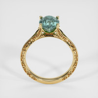 2.58 Ct. Sapphire Ring, 18K Yellow Gold 3