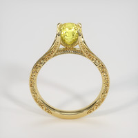 2.57 Ct. Yellow Sapphire Ring, 18K Yellow Gold 3