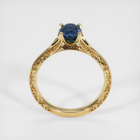 1.07 Ct. Sapphire Ring, 18K Yellow Gold 3
