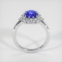 3.24 Ct. Blue Sapphire Ring, Platinum 950 3