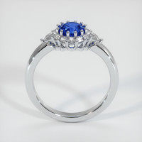 1.07 Ct. Blue Sapphire Ring, Platinum 950 3