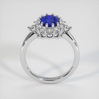 1.99 Ct. Blue Sapphire Ring, Platinum 950 3