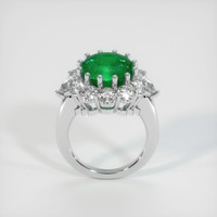 9.70 Ct. Emerald Ring, Platinum 950 3