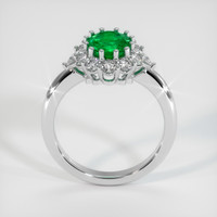 1.54 Ct. Emerald Ring, Platinum 950 3