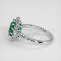 4.45 Ct. Gemstone Ring, Platinum 950 4