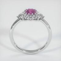 0.67 Ct. Sapphire Ring, Platinum 950 3
