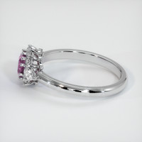 0.67 Ct. Sapphire Ring, Platinum 950 4