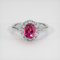 2.31 Ct. Sapphire Ring, Platinum 950 1