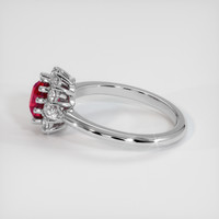 1.52 Ct. Ruby Ring, Platinum 950 4