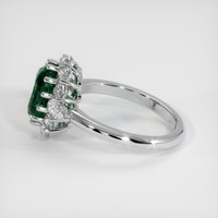 4.06 Ct. Sapphire Ring, Platinum 950 4