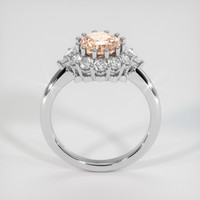 1.77 Ct. Padparadscha Sapphire Ring, Platinum 950 3