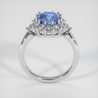 2.62 Ct. Blue Sapphire Ring, Platinum 950 3