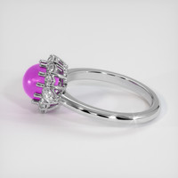3.24 Ct. Pink Sapphire Ring, Platinum 950 4