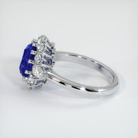 3.13 Ct. Color Change Sapphire Ring, Platinum 950 4