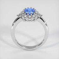 1.60 Ct. Blue Sapphire Ring, Platinum 950 3