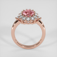 2.04 Ct. Padparadscha Sapphire Ring, 14K Rose Gold 3