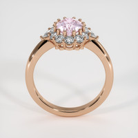1.58 Ct. Sapphire Ring, 14K Rose Gold 3