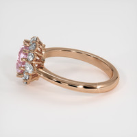 1.58 Ct. Sapphire Ring, 14K Rose Gold 4