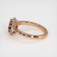 1.34 Ct. Sapphire Ring, 14K Rose Gold 4
