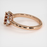 1.26 Ct. Sapphire Ring, 14K Rose Gold 4