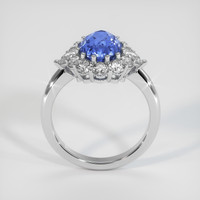 4.21 Ct. Sapphire Ring, 14K White Gold 3