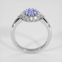 2.01 Ct. Violet Sapphire Ring, 14K White Gold 3