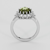3.49 Ct. Color Change Sapphire Ring, 14K White Gold 3