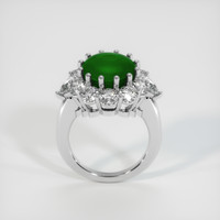 9.70 Ct. Emerald Ring, 18K White Gold 3