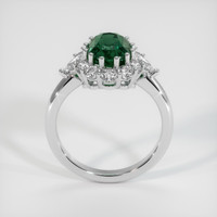 4.06 Ct. Sapphire Ring, 18K White Gold 3