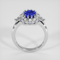 1.81 Ct. Blue Sapphire Ring, 18K White Gold 3