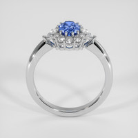 1.68 Ct. Blue Sapphire Ring, 18K White Gold 3