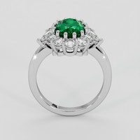 2.04 Ct. Emerald Ring, 18K White Gold 3