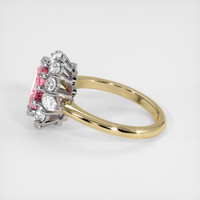 2.57 Ct. Sapphire Ring, 14K White & Yellow 4