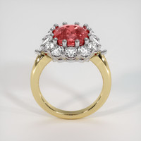 3.36 Ct. Sapphire Ring, 14K White & Yellow 3