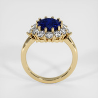 2.79 Ct. Blue Sapphire Ring, 10K Yellow Gold 3