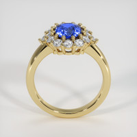 1.95 Ct. Blue Sapphire Ring, 10K Yellow Gold 3