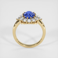 2.47 Ct. Blue Sapphire Ring, 14K Yellow Gold 3