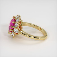 4.57 Ct. Sapphire Ring, 14K Yellow Gold 4