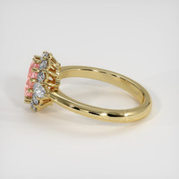 1.17 Ct. Pink Sapphire Ring, 14K Yellow Gold 4