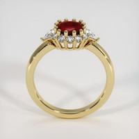 1.19 Ct. Ruby Ring, 14K Yellow Gold 3