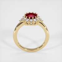 1.52 Ct. Ruby Ring, 14K Yellow Gold 3