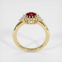 1.11 Ct. Ruby Ring, 14K Yellow Gold 3