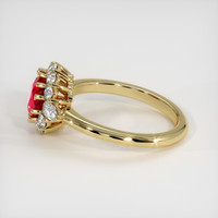 1.46 Ct. Ruby Ring, 14K Yellow Gold 4